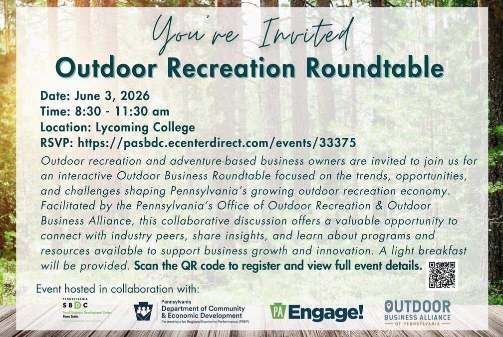 Are you an outdoor recreation and adventure-based business?