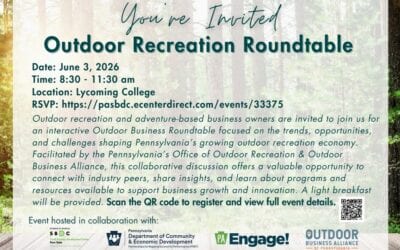 Are you an outdoor recreation and adventure-based business?