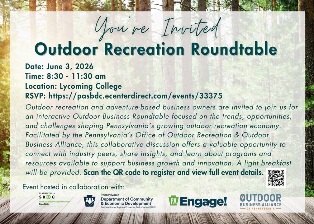 Are you an outdoor recreation and adventure-based business?