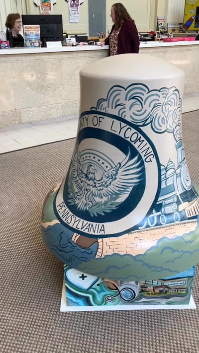 We are so excited to be the home of the Lycoming County bell