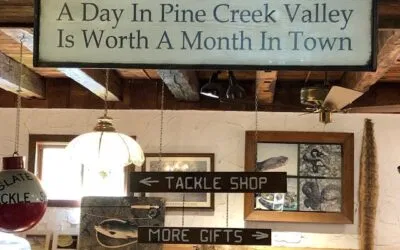 If you’re riding on the Pine Creek Rail Trail ...