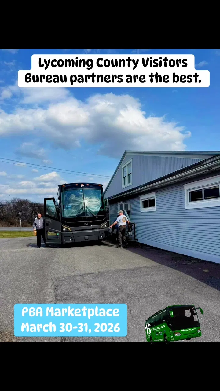 We wanted to thank all of our tourism partners for helping host the Pennsylvania Bus Association Marketplace this week